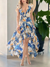 Stylish Bohemian Print Midi Dress